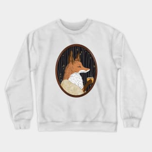 Lady Fox of the Black Forest Crewneck Sweatshirt